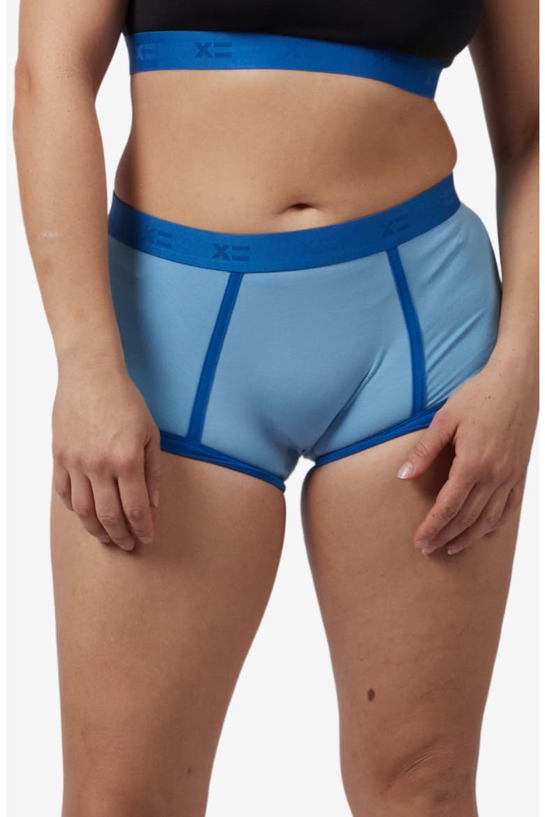 Stretch Modal Boyshorts, Main, color, TOO BLUE
