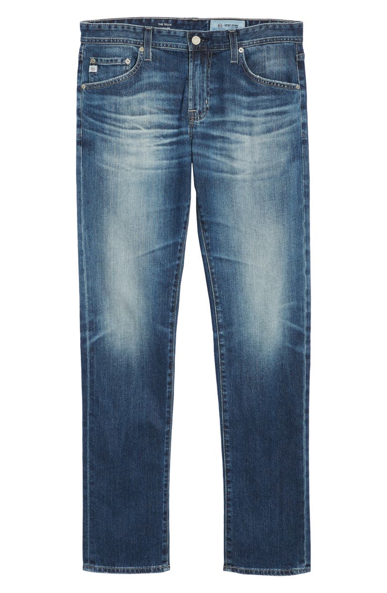 AG Tellis Slim Fit Jeans, Alternate, color,