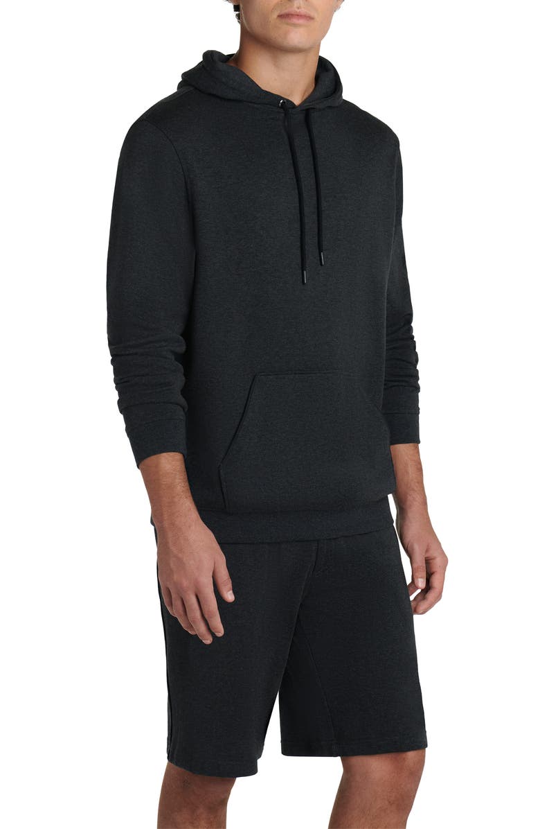 Bugatchi Comfort Stretch Cotton Hoodie, Alternate, color, 