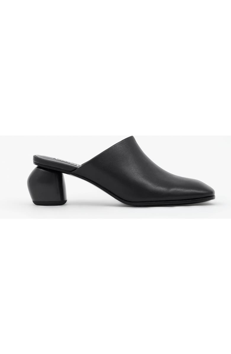 MI/MAI Junya Low Heeled Clog Mules, Main, color, Black