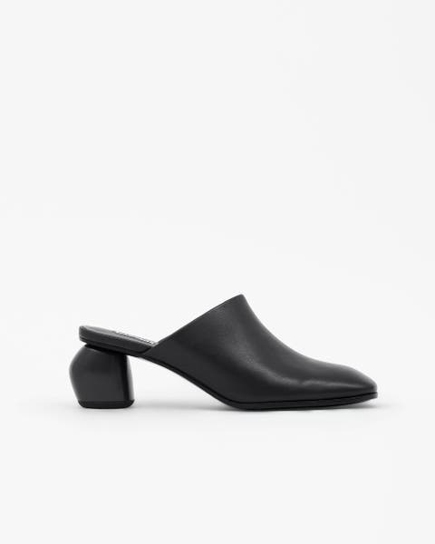 Junya Low Heeled Clog Mules