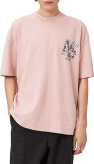 AllSaints Mixtape Cotton Graphic T-Shirt