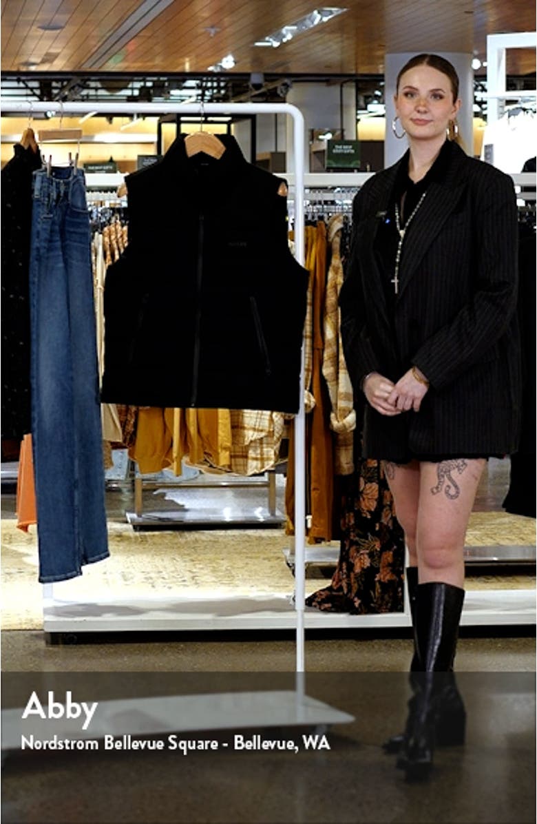 Bobbie City Water Resistant 800 Fill Power Down Vest, sales video thumbnail