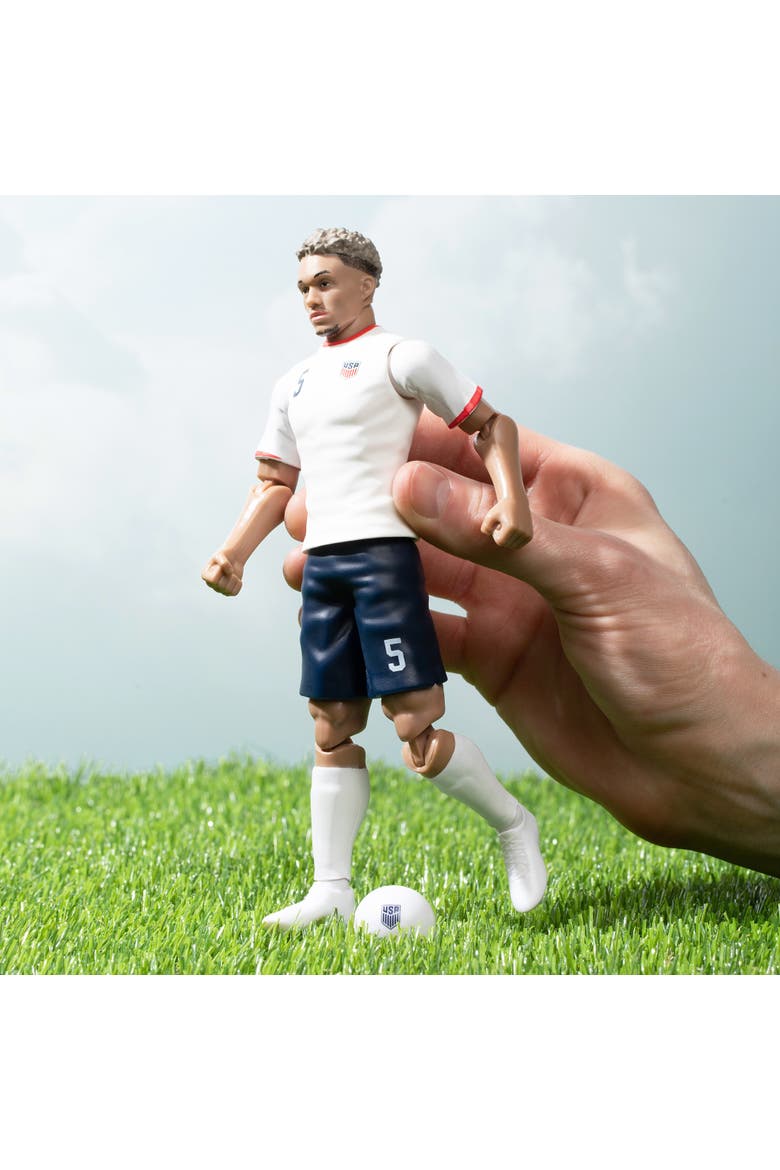 SOCKERS USMNT Antonee Robinson 8" Collectible Soccer Action Figure, Alternate, color, White