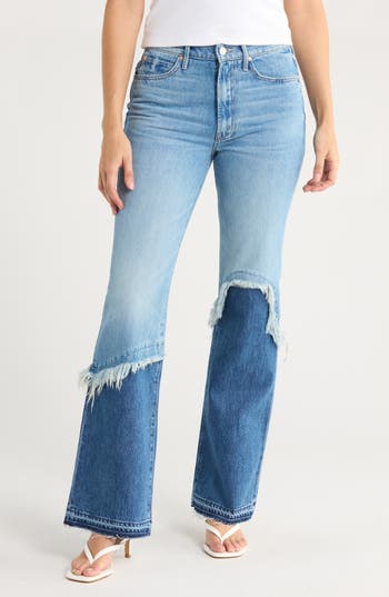 Mother The Dual Desperado Jeans In Blue