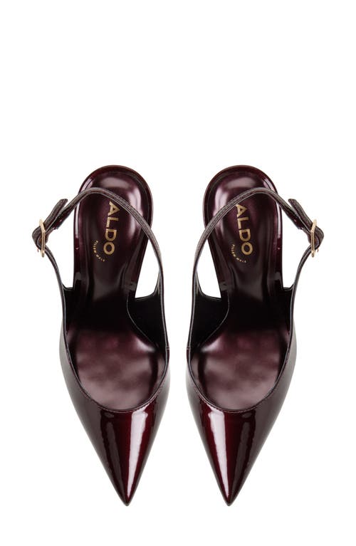 Aldo Stessysling Pointed Toe Pump In Brown
