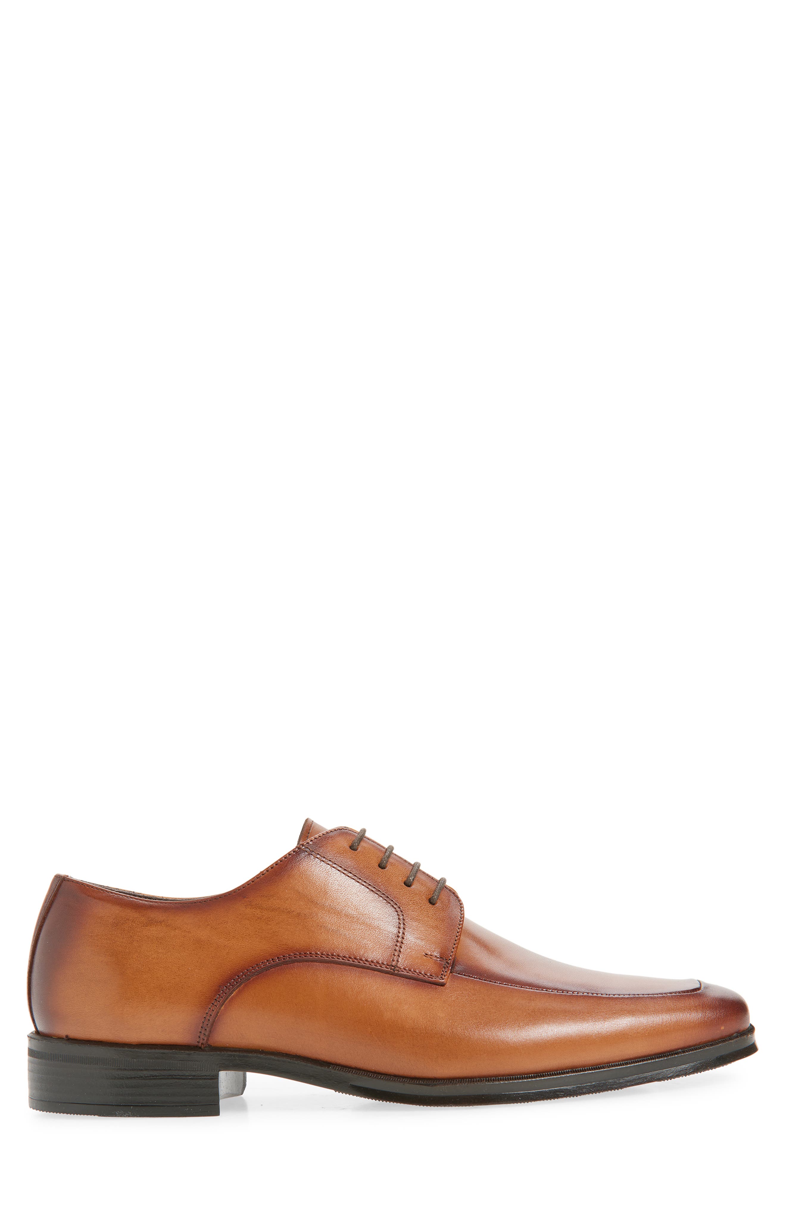 Bruno Magli Pio Leather Derby, Alternate, color, Cognac