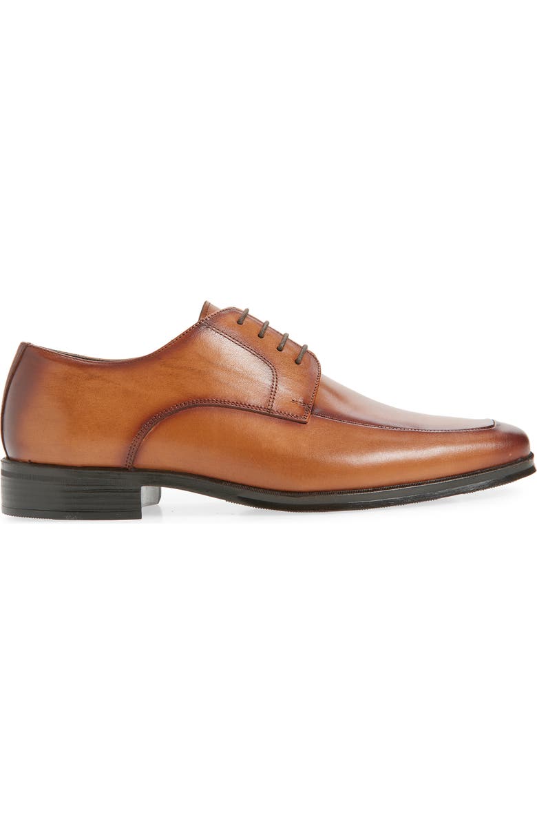 Bruno Magli Pio Leather Derby, Alternate, color, Cognac