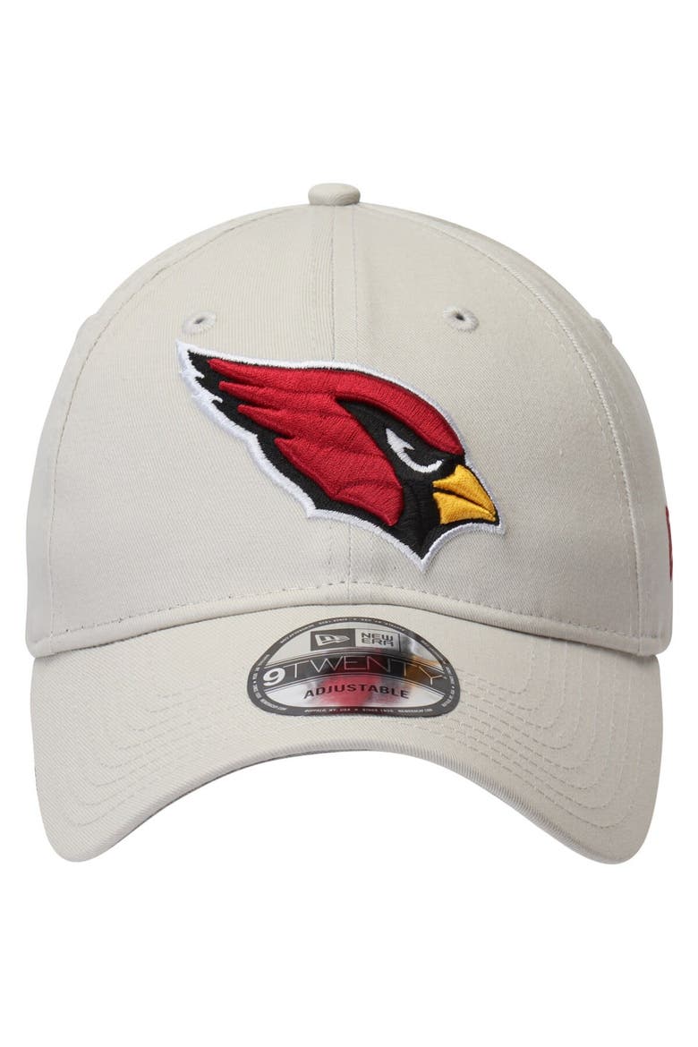 Men's New Era Khaki Arizona Cardinals Playmaker 9TWENTY Adjustable Hat, Alternate, color, Khaki