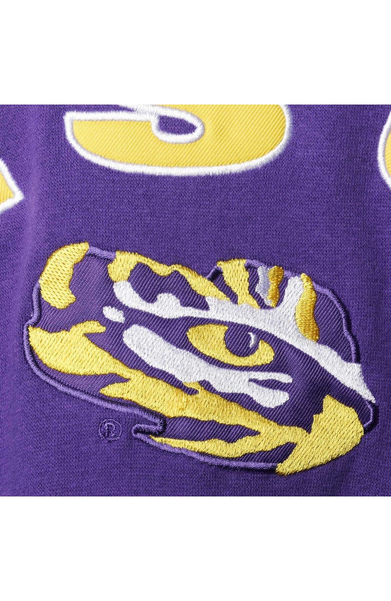COLOSSEUM Women's Colosseum Purple LSU Tigers Loud and Proud Pullover Hoodie, Alternate, color, Purple