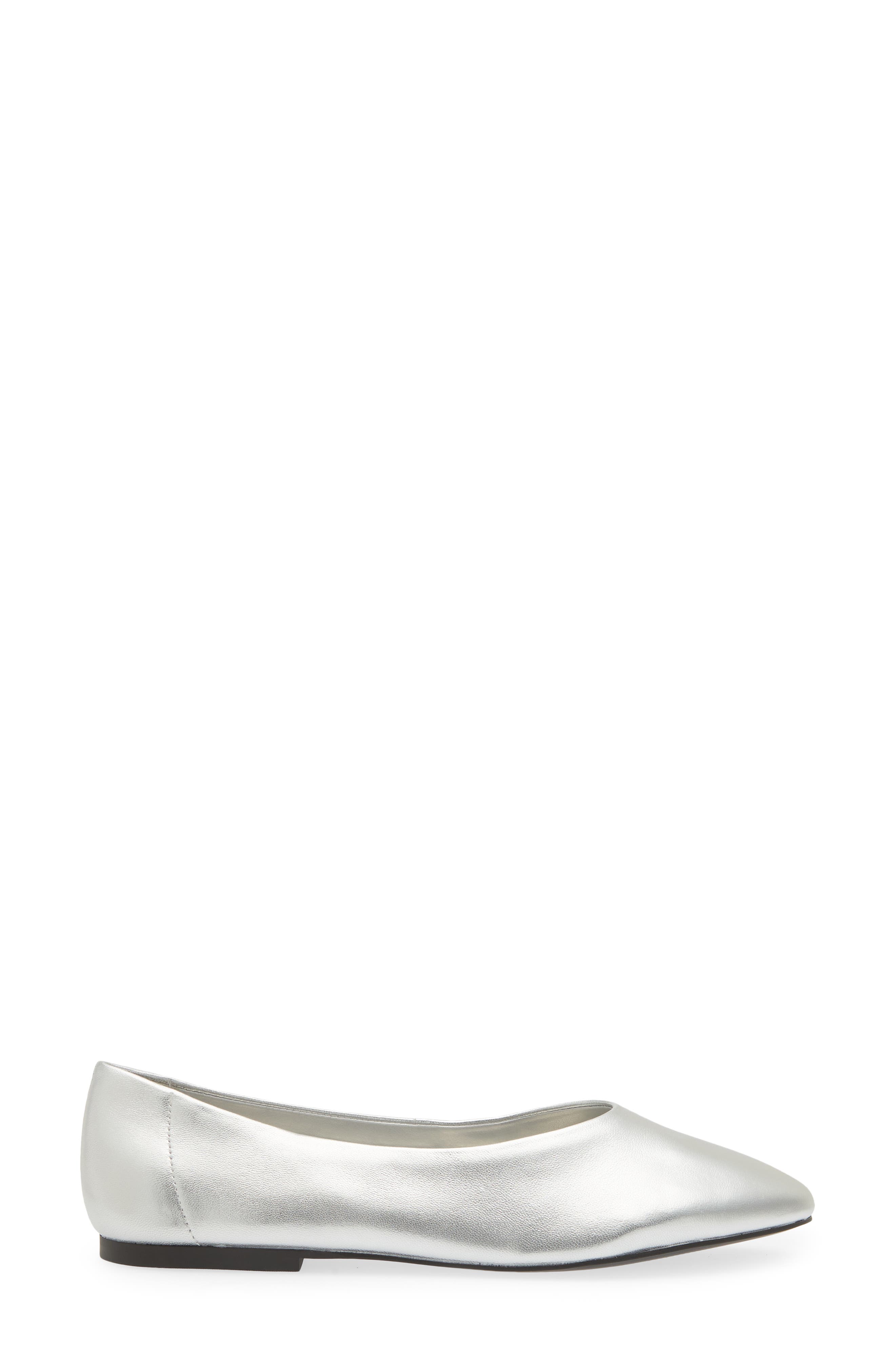 Madyson Flat, Alternate, color, SILVER METALLIC