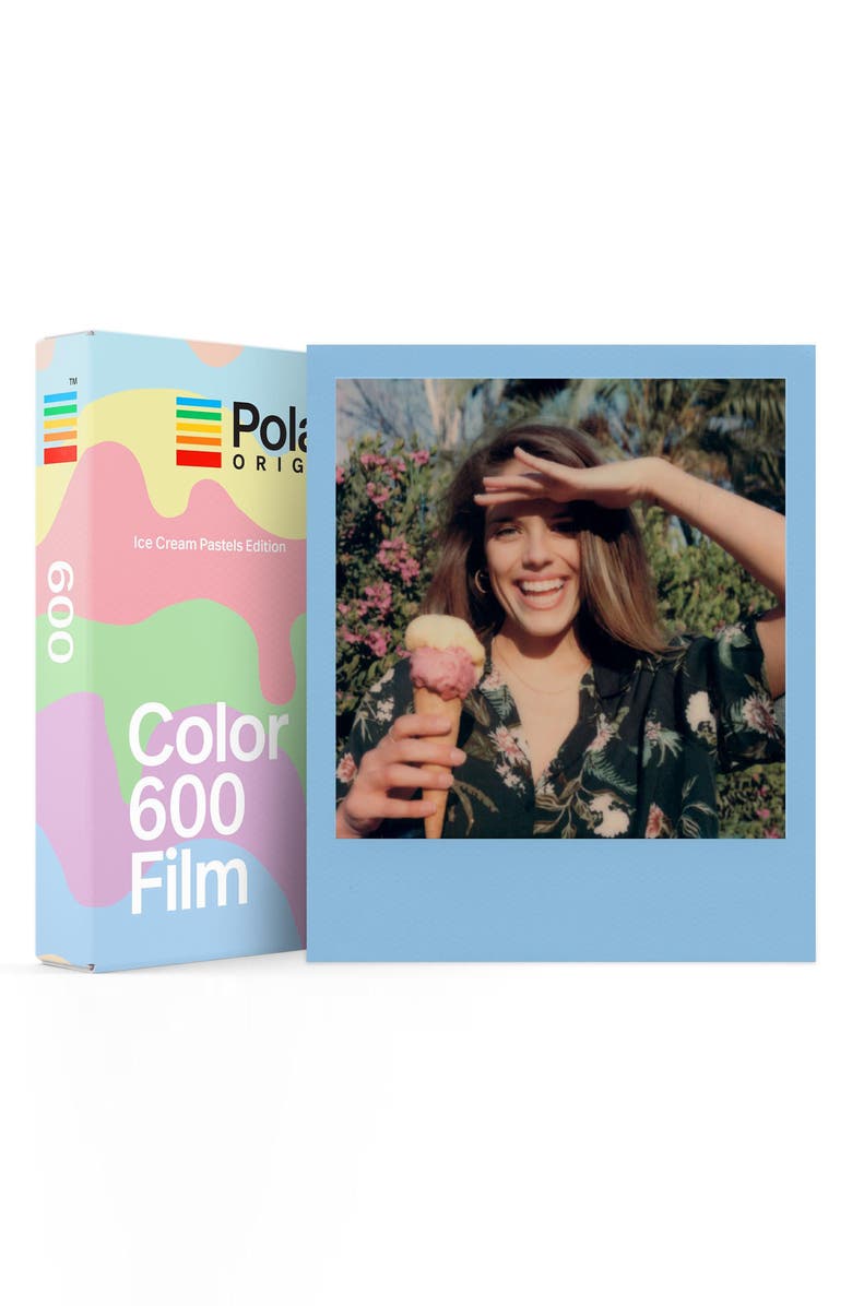 Polaroid Originals Ice Cream Pastels Edition 600 Color Instant Film, Main, color, 