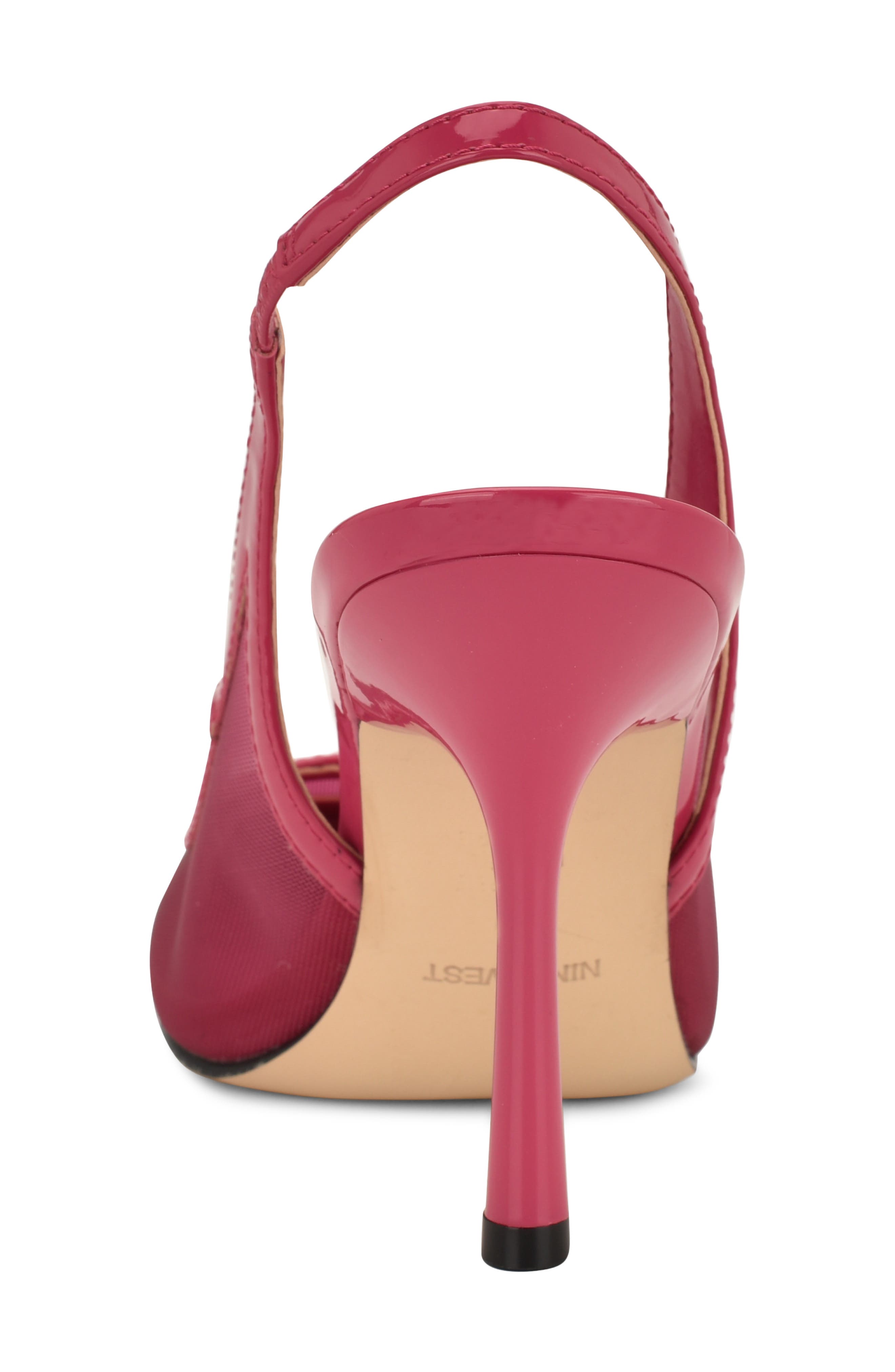 Jermain Slingback Pointed Toe Pump, Alternate, color, MEDIUM PINK