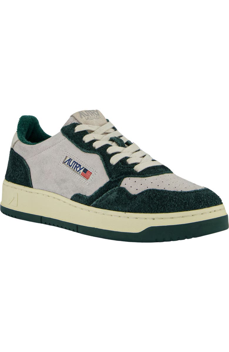 AUTRY Medalist Low Top Sneaker, Main, color, Suede/ Hair Bottle