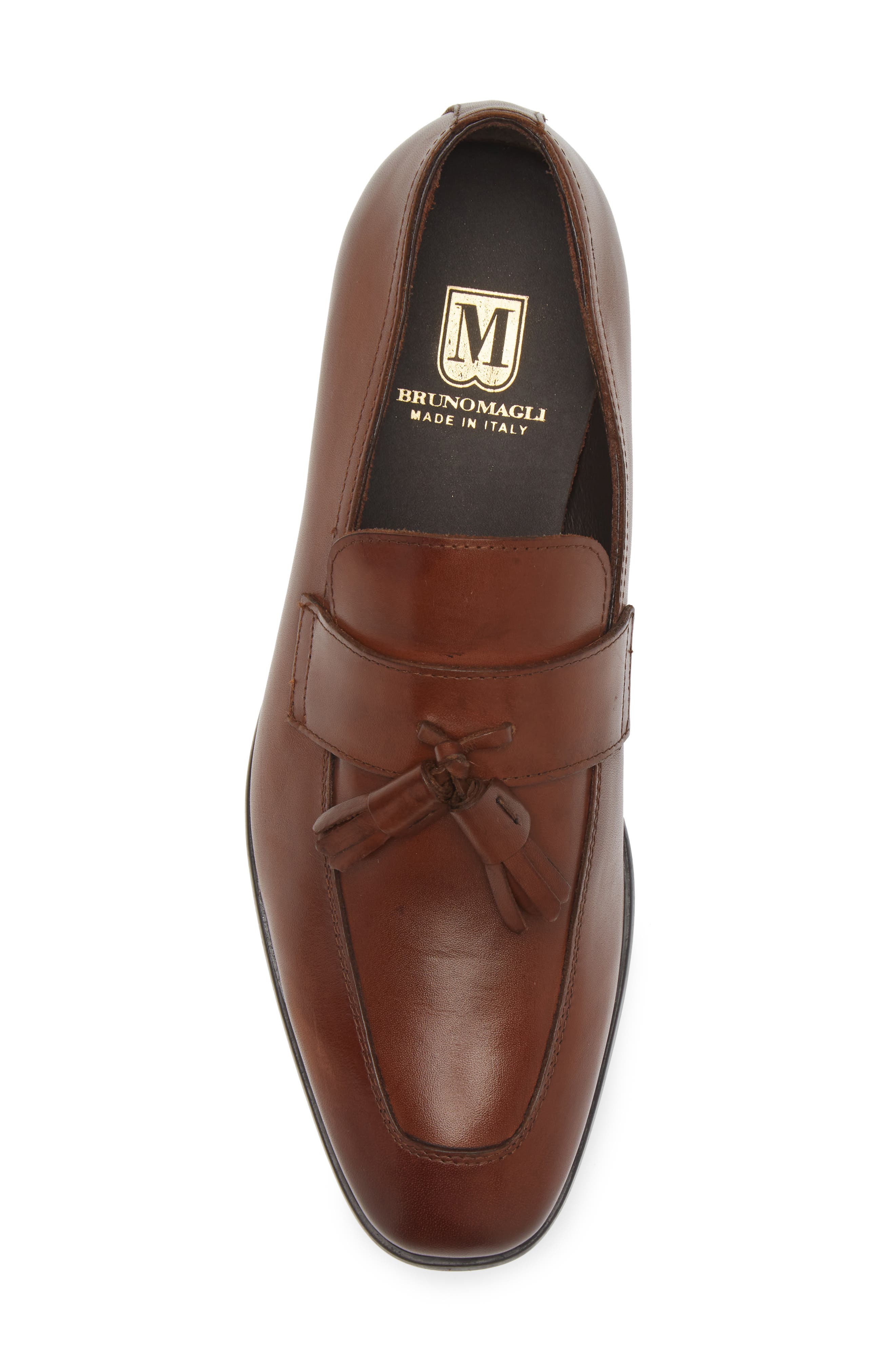 M BY BRUNO MAGLI Glen Tassel Loafer, Alternate, color, 