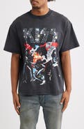 BRAVADO Oversize KISS Graphic T-Shirt