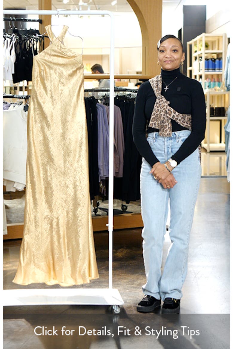 Foiled Trumpet Gown video