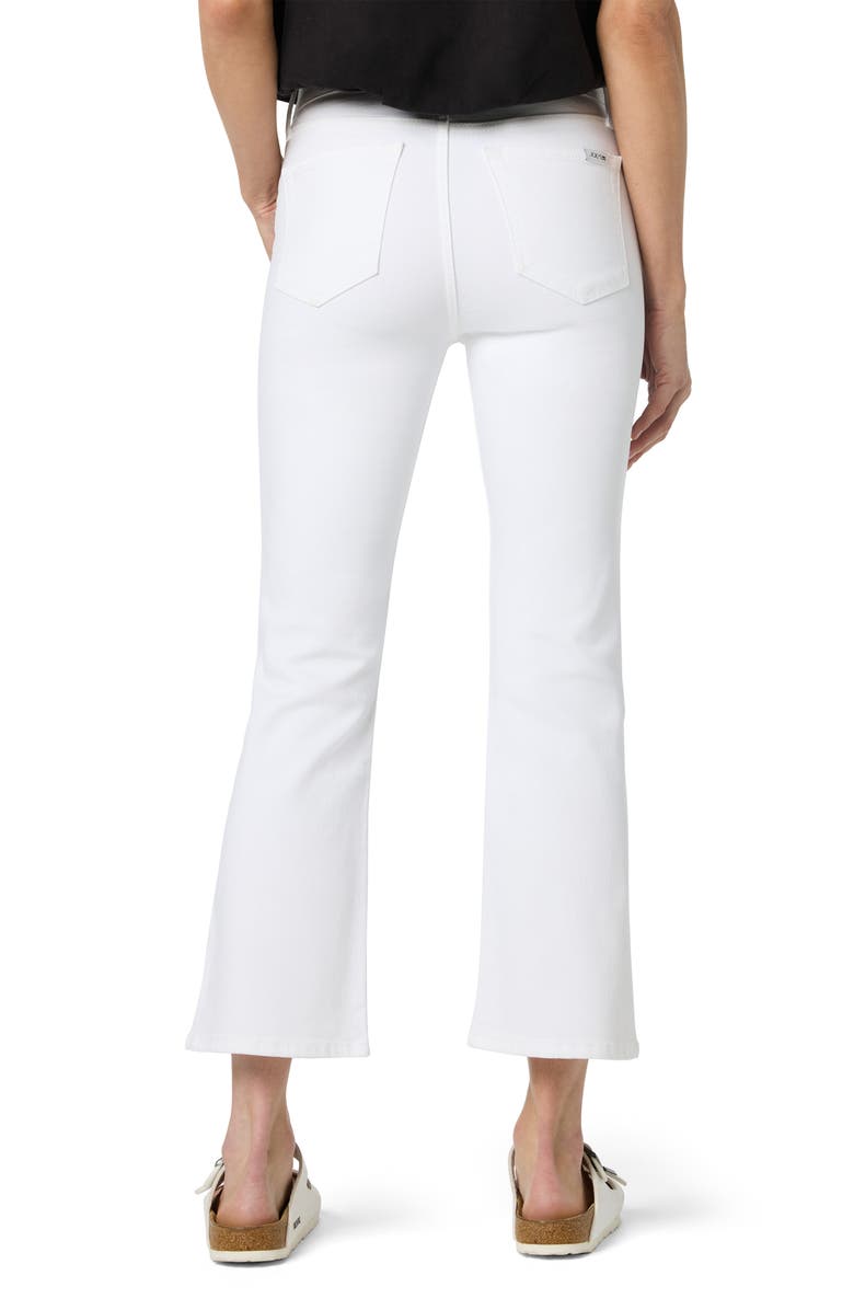 Joe's High Waist Crop Bootcut Jeans, Alternate, color, White