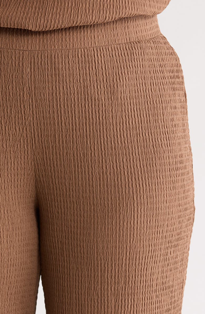 AK ANNE KLEIN Ridge Knit Pull-On Wide Leg Pants, Alternate, color,