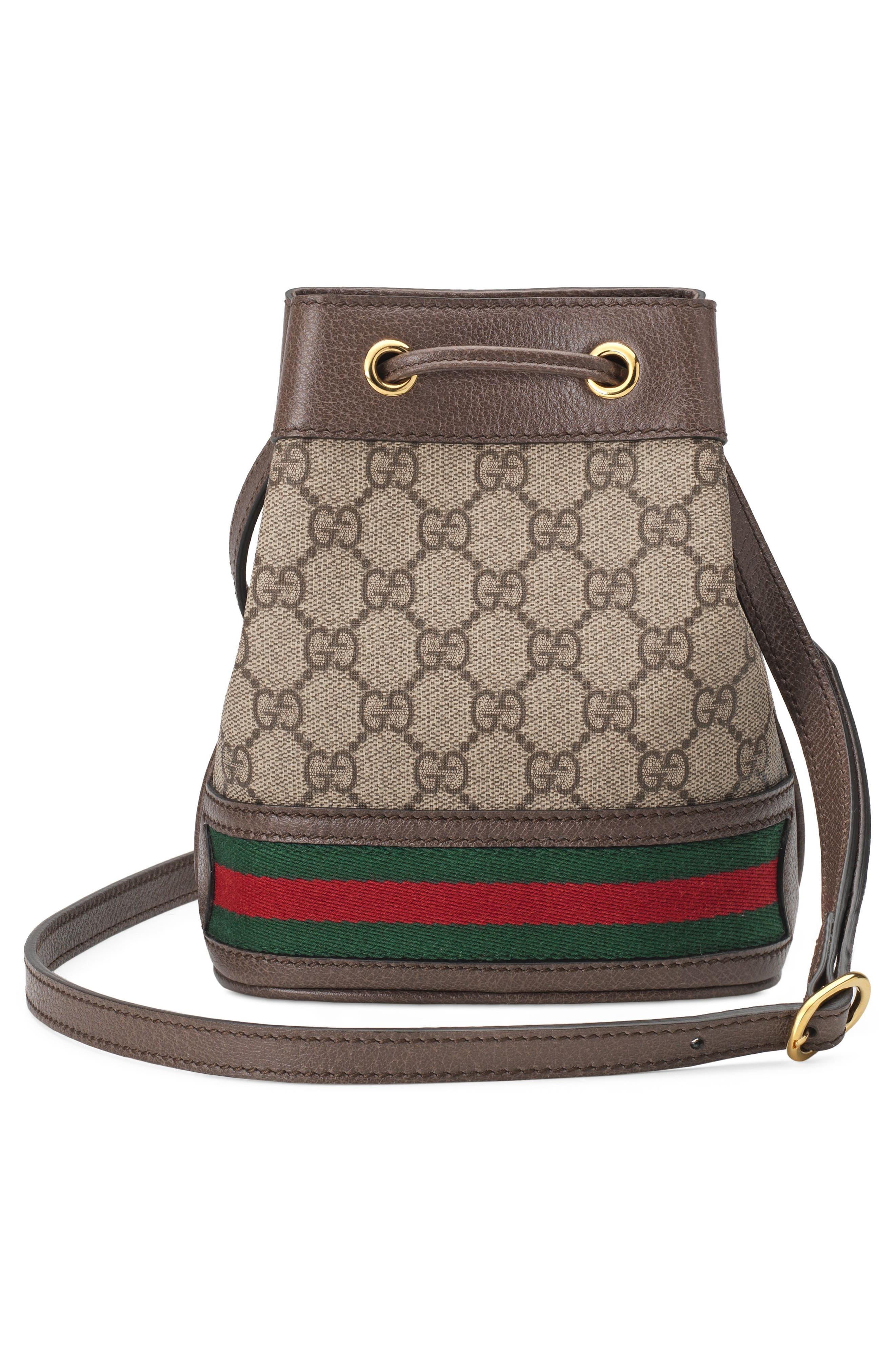 Gucci Mini Bucket Bag, Alternate, color, 