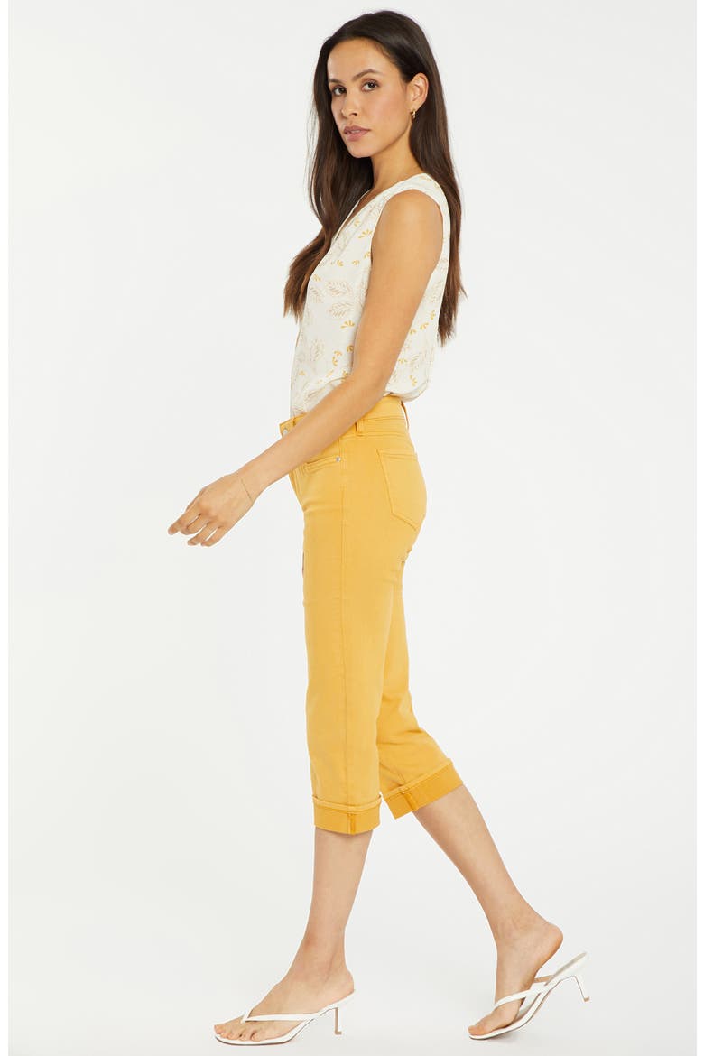 Marilyn Straight Leg Capri Jeans, Alternate, color, BLOSSOM