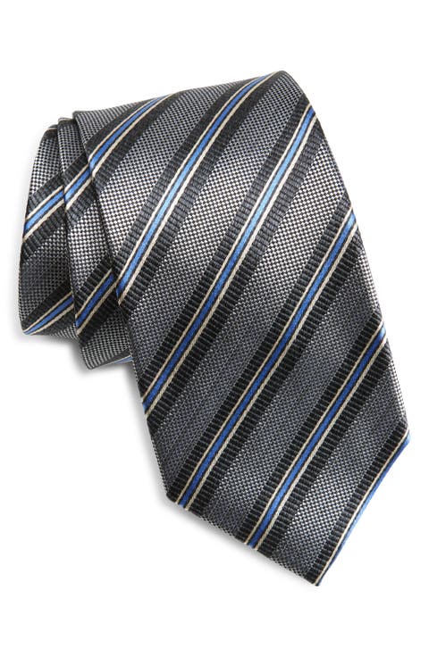 Stripe Silk Tie