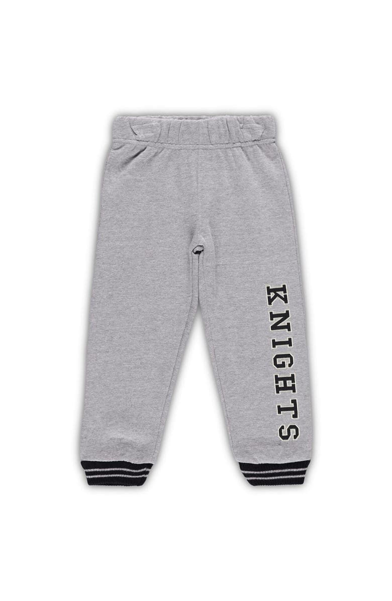 COLOSSEUM Toddler Colosseum Black/Heathered Gray UCF Knights Poppies Pullover Hoodie and Sweatpants Set, Alternate, color, Black