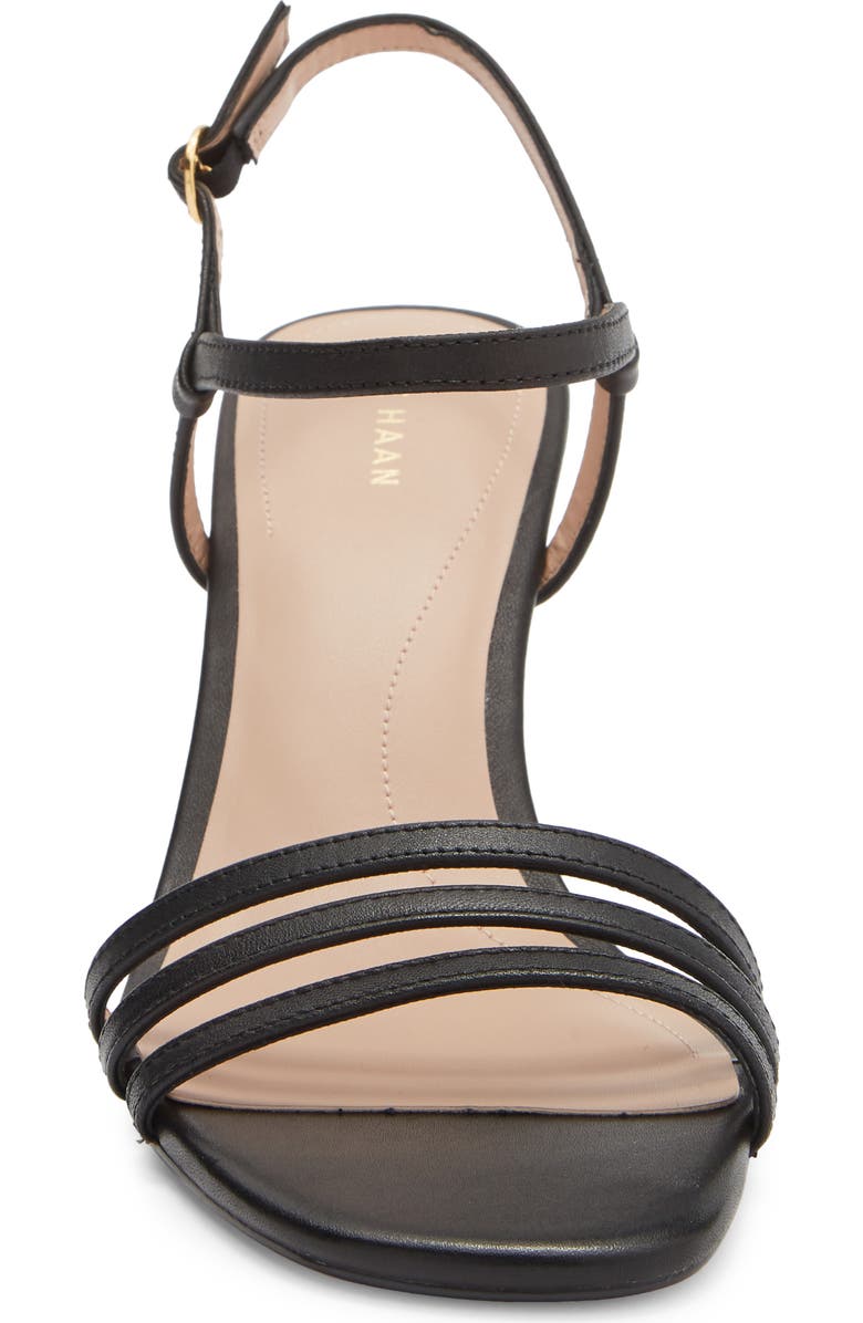 Cole Haan Michelina Strappy Sandal, Alternate, color, Black Leather