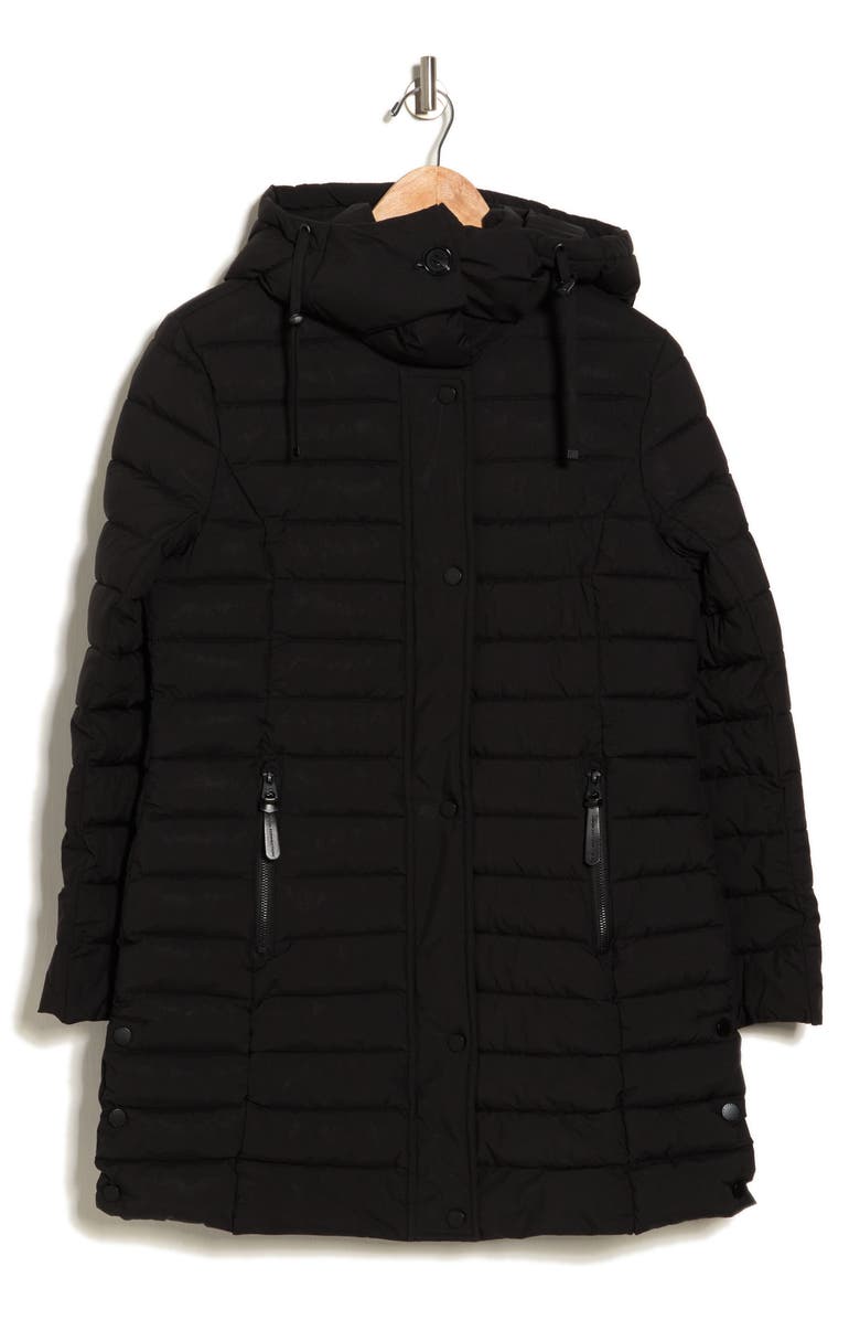 French Connection Hooded Puffer Jacket, Alternate, color, 