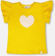 Deux par Deux Crinkle Jersey Short Sleeve Top