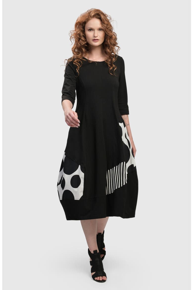 Broadway Cocoon Dress, Main, color, Mono
