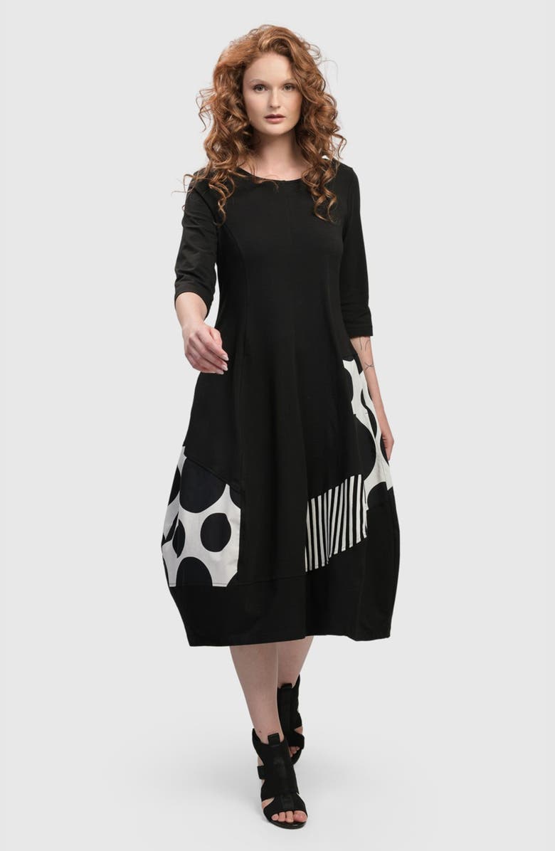 Alembika Broadway Cocoon Dress, Main, color, Mono