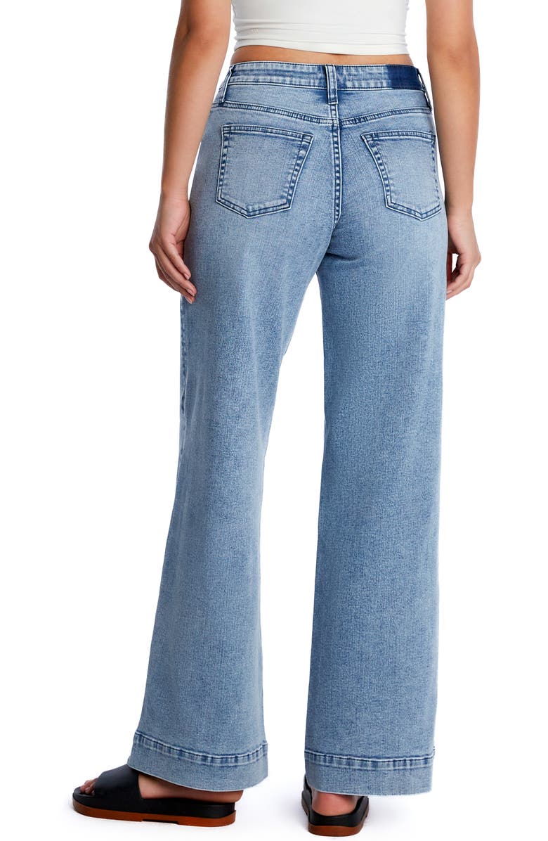 HINT OF BLU Love Wide Leg Jeans, Alternate, color, Marina Blue