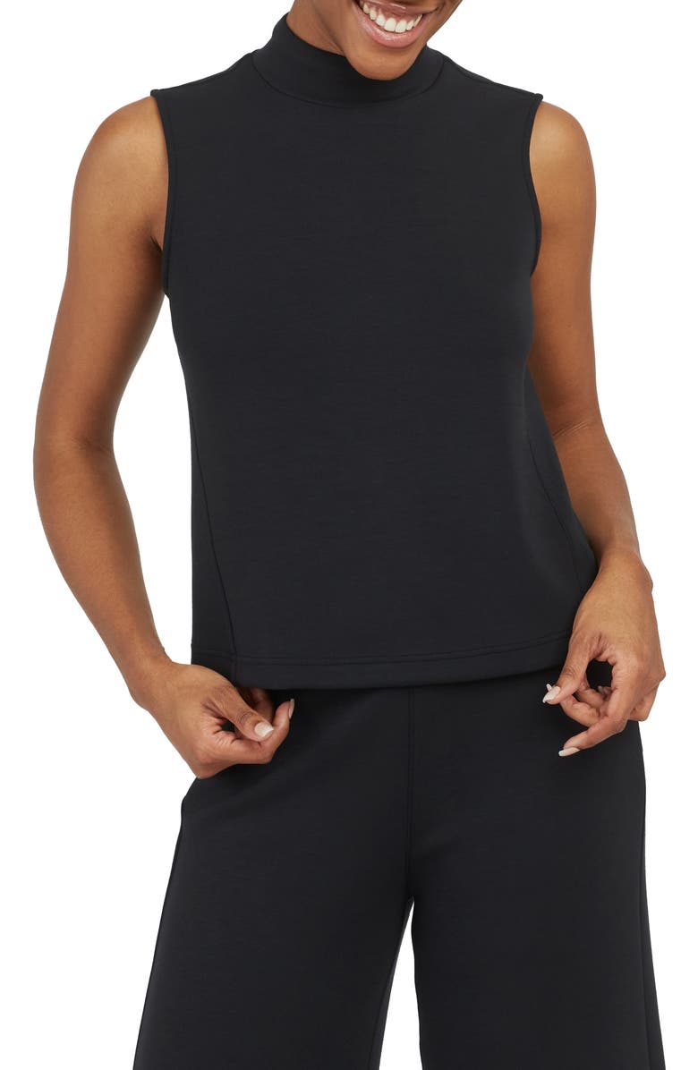 SPANX<sup>®</sup> AirEssentials Mock Neck Crop Top, Main, color,