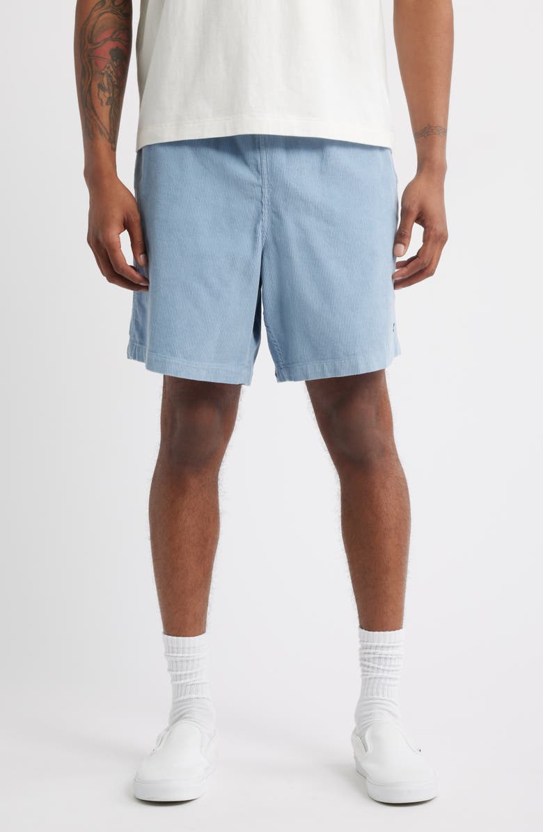 Obey Easy Pulp Cotton Corduroy Shorts, Main, color,