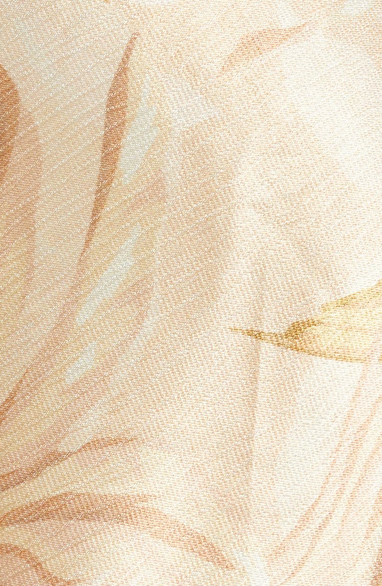 Bec + Bridge Frond Print Strapless Dress, Alternate, color,