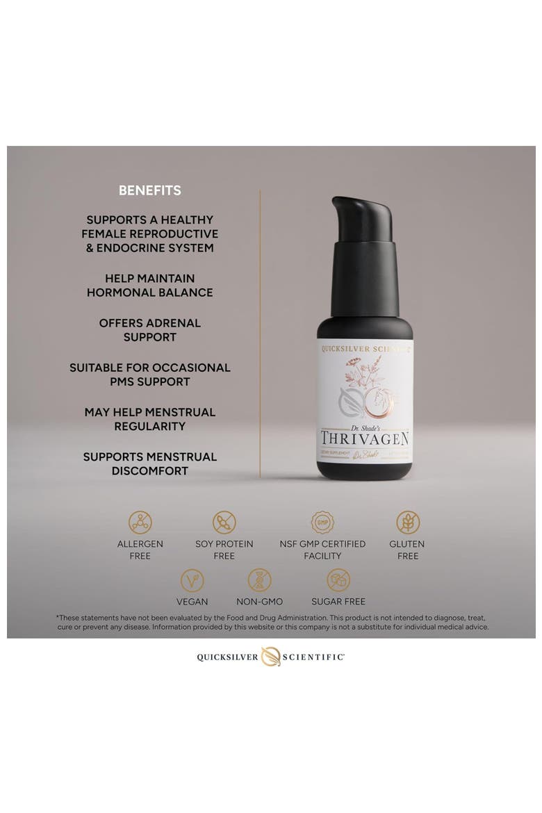 Thrivagen Adaptogenic Shatavari and Maca Root Supplement, Alternate, color, None