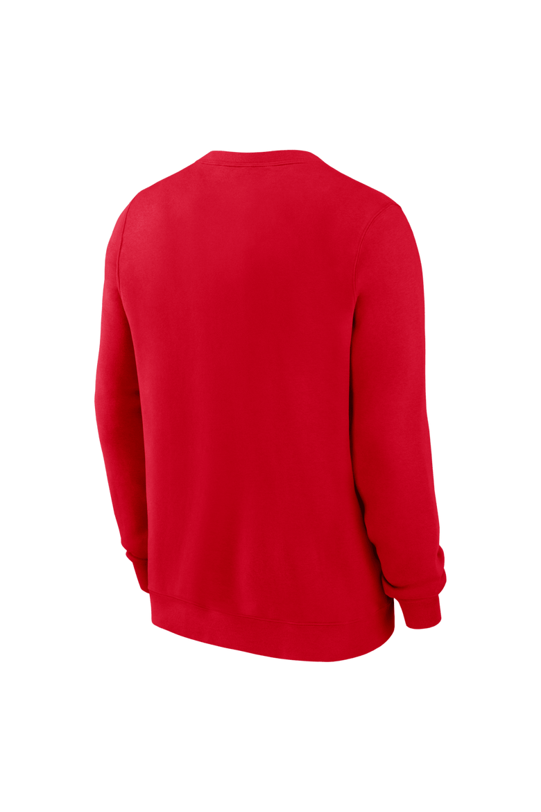 Men's Nike Red New England Patriots Pat Patriot Club Sweatshirt, Alternate, color, Red
