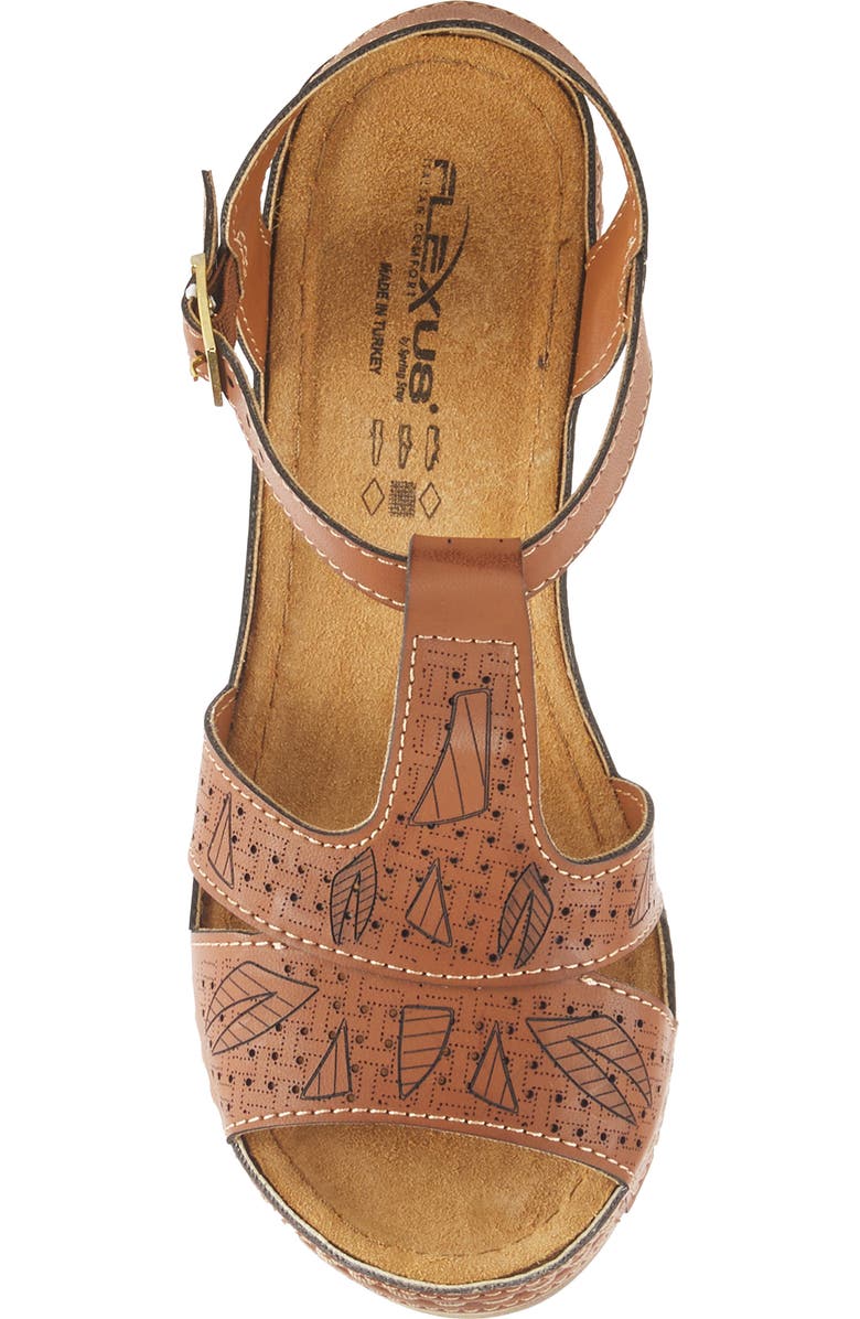 Flexus by Spring Step Natala Wedge Sandal, Alternate, color,