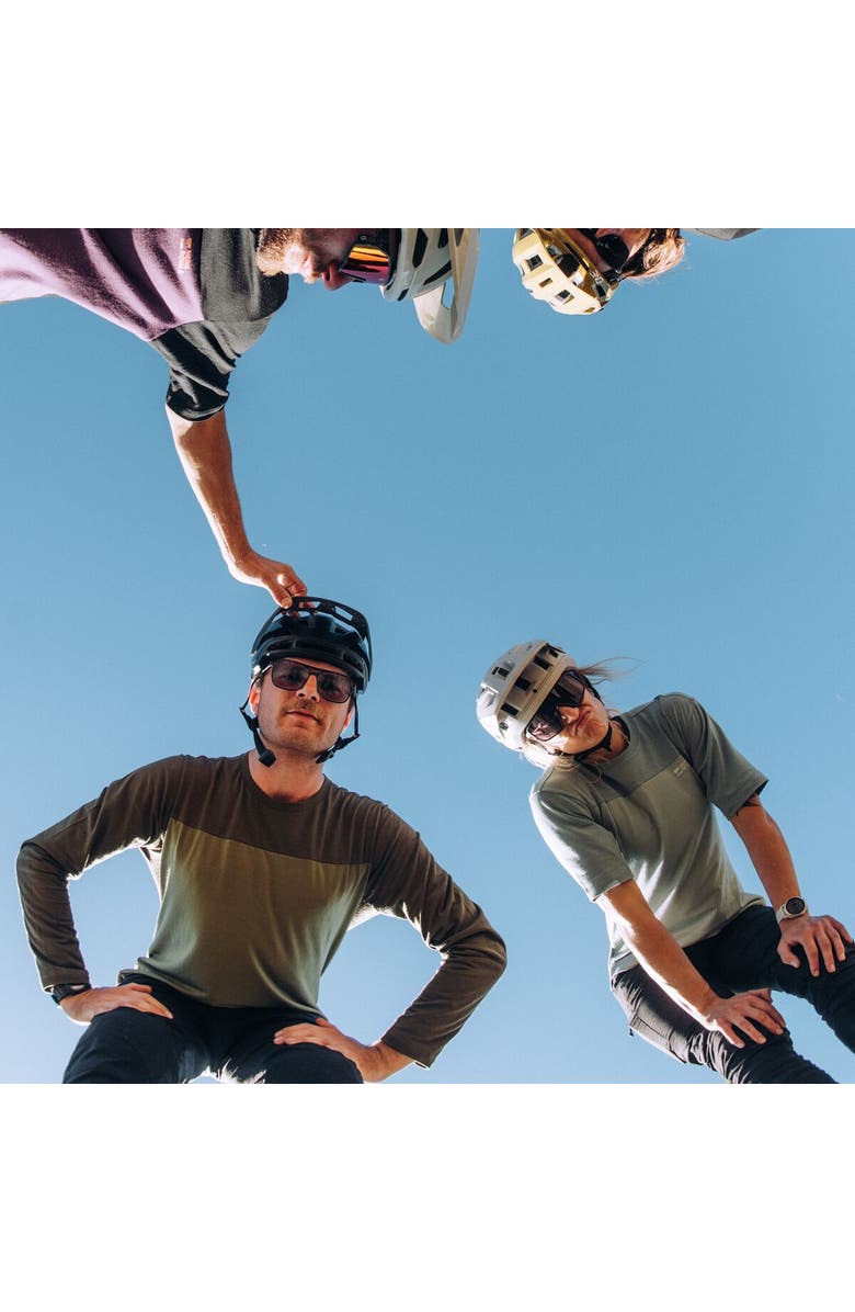 Mons Royale Diversion Merino Long-Sleeve Bike Jersey - Men's, Alternate, color, Mr Grunge/Black