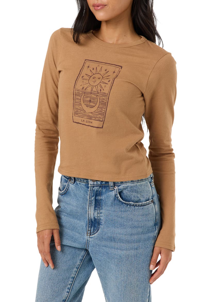 Starry Night Graphic Long Sleeve Tee, Alternate, color, WOODSHACK