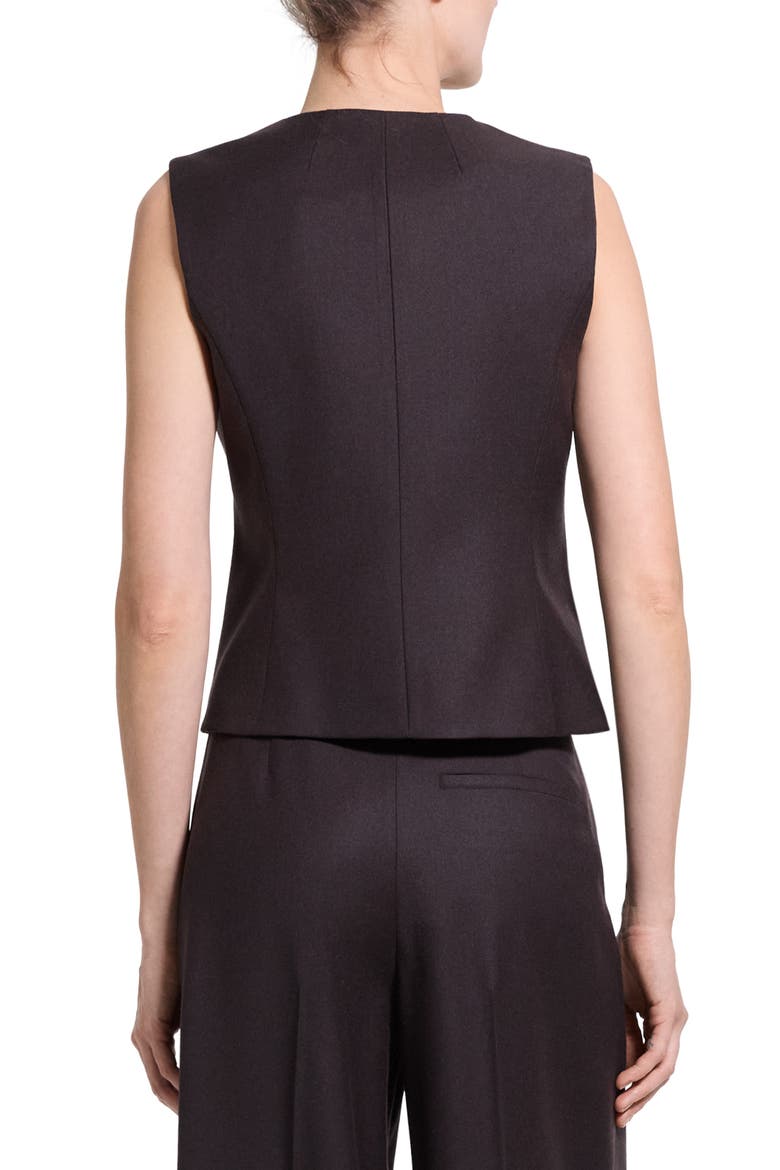 Clean Wrap Wool Vest, Alternate, color, CACAO - DAJ