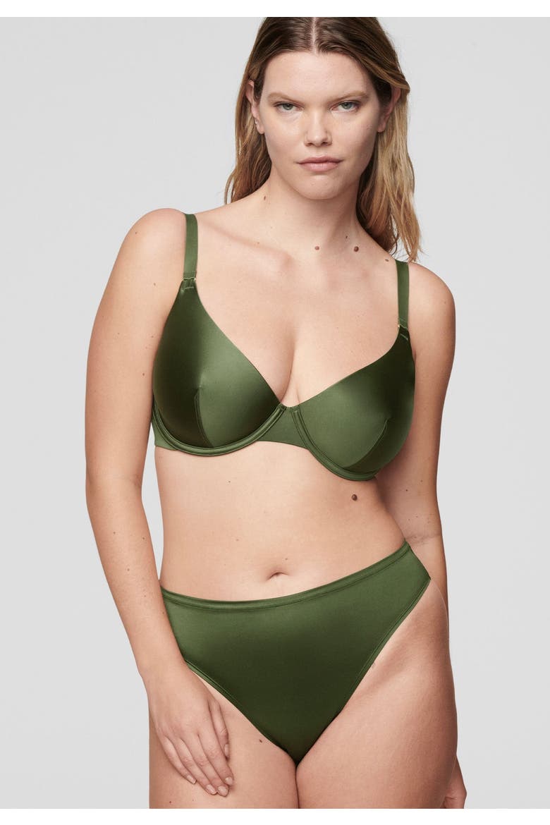 The Plunge Satin, Alternate, color, VINE SHINE