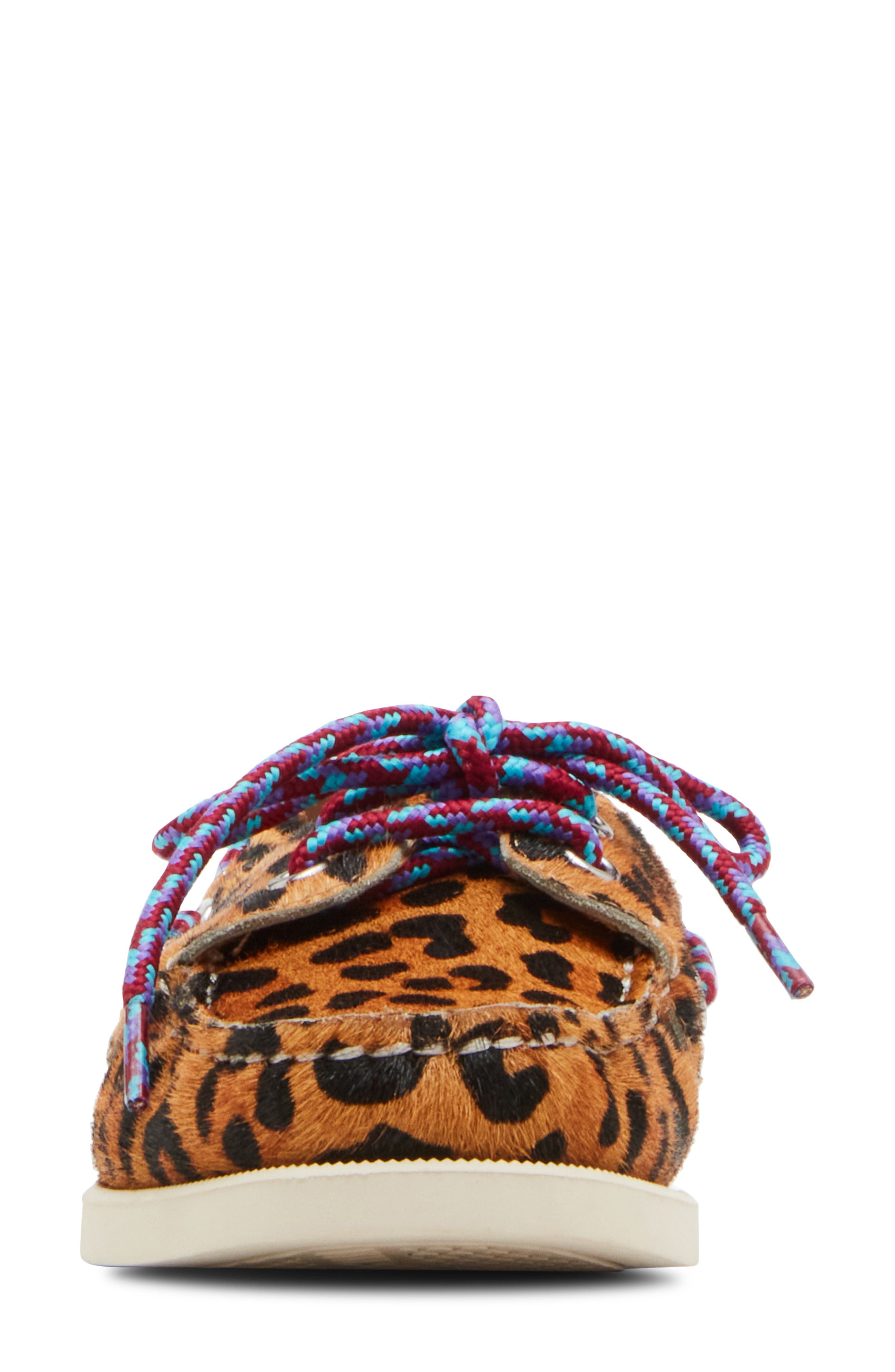 Steve Madden Sail Genuine Calf Hair Boat Shoe, Alternate, color, 