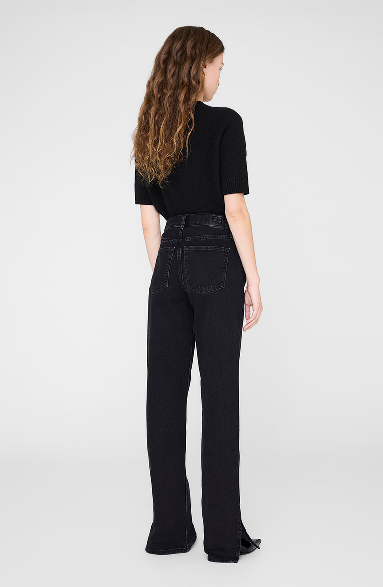 ANINE BING Roy Jean, Alternate, color, Vintage Black