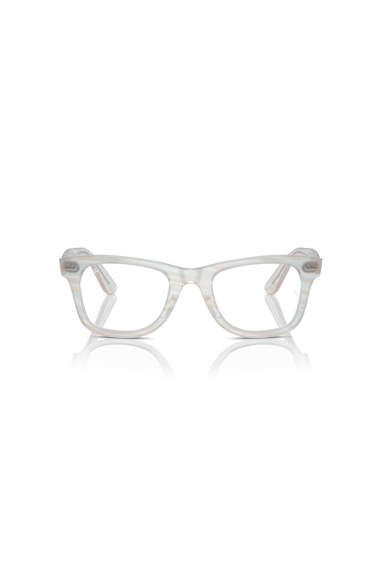 50mm Square optical glasses, Alternate, color, White