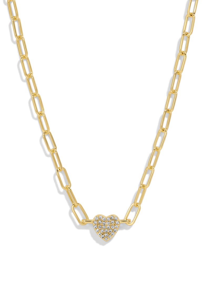 The Heart Link Necklace, Main, color, 850083625290