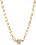 Mazin Jewels The Heart Link Necklace