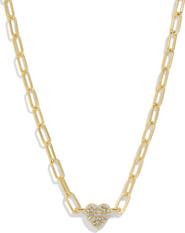 Mazin Jewels The Heart Link Necklace