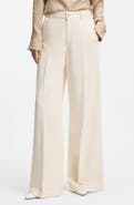 BOSS Essential High Waist Wide Leg Jeans